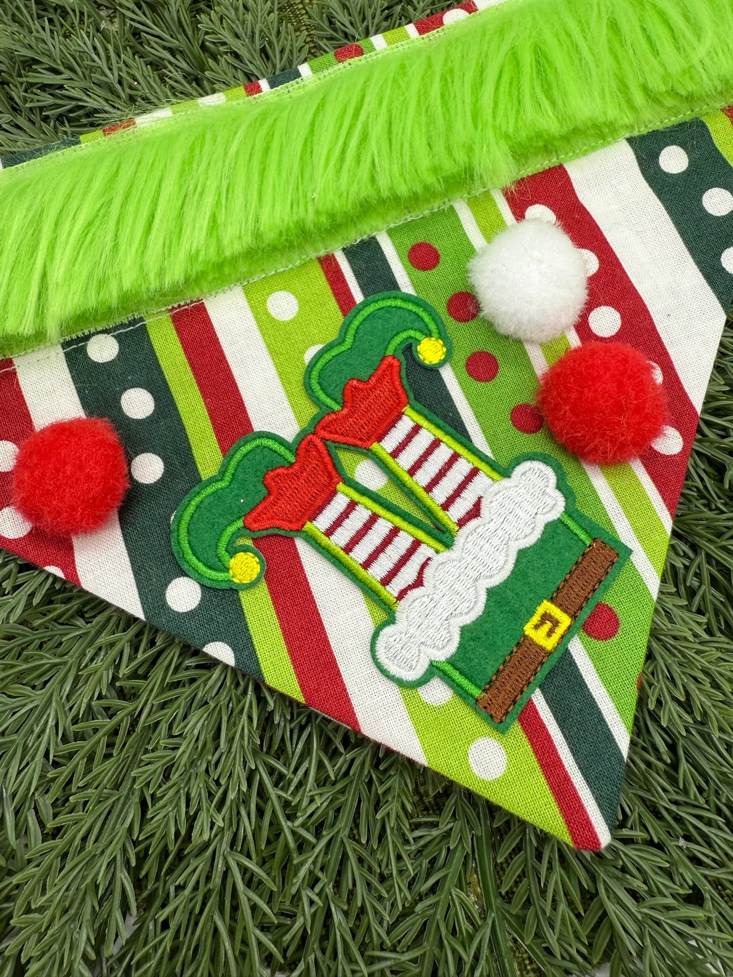 Ugly Christmas Slide-on Bandana