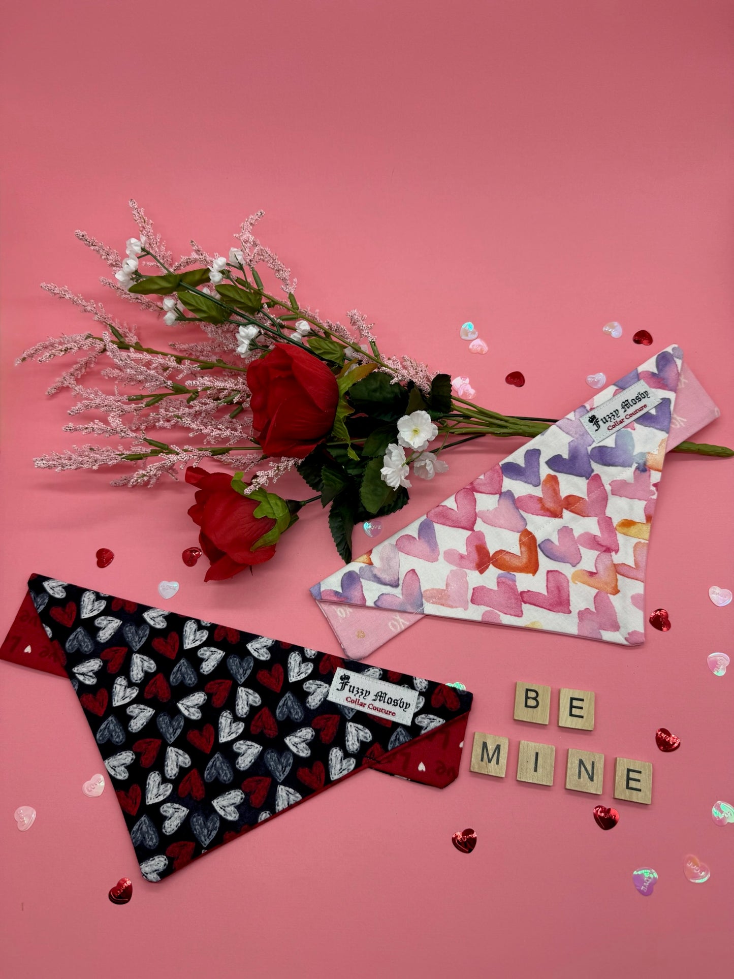 Be Mine Slide-on Bandana
