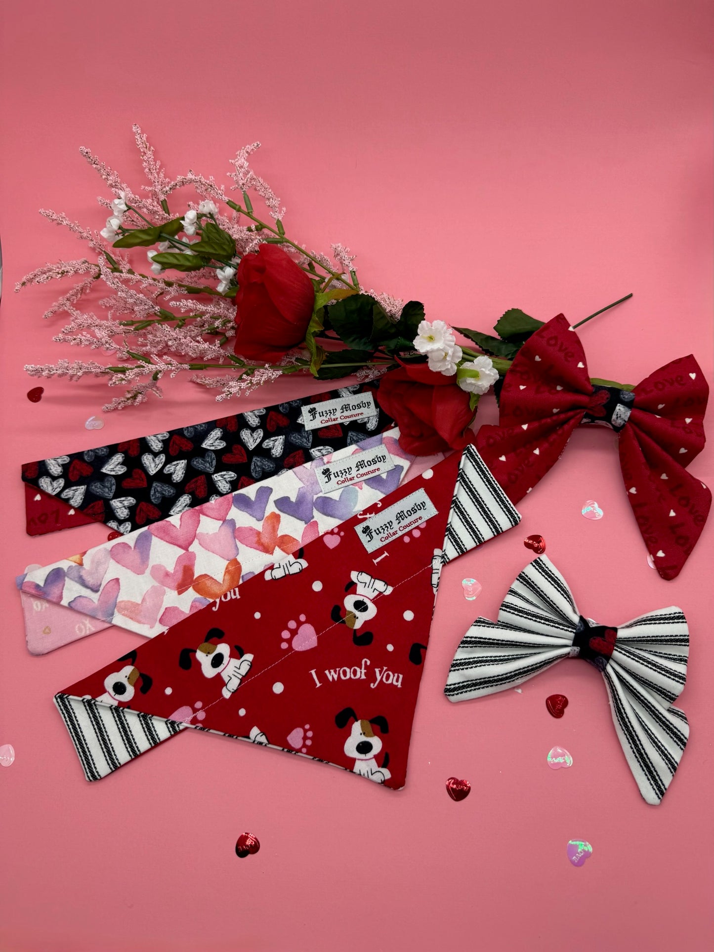 I Woof You Slide-on Bandana