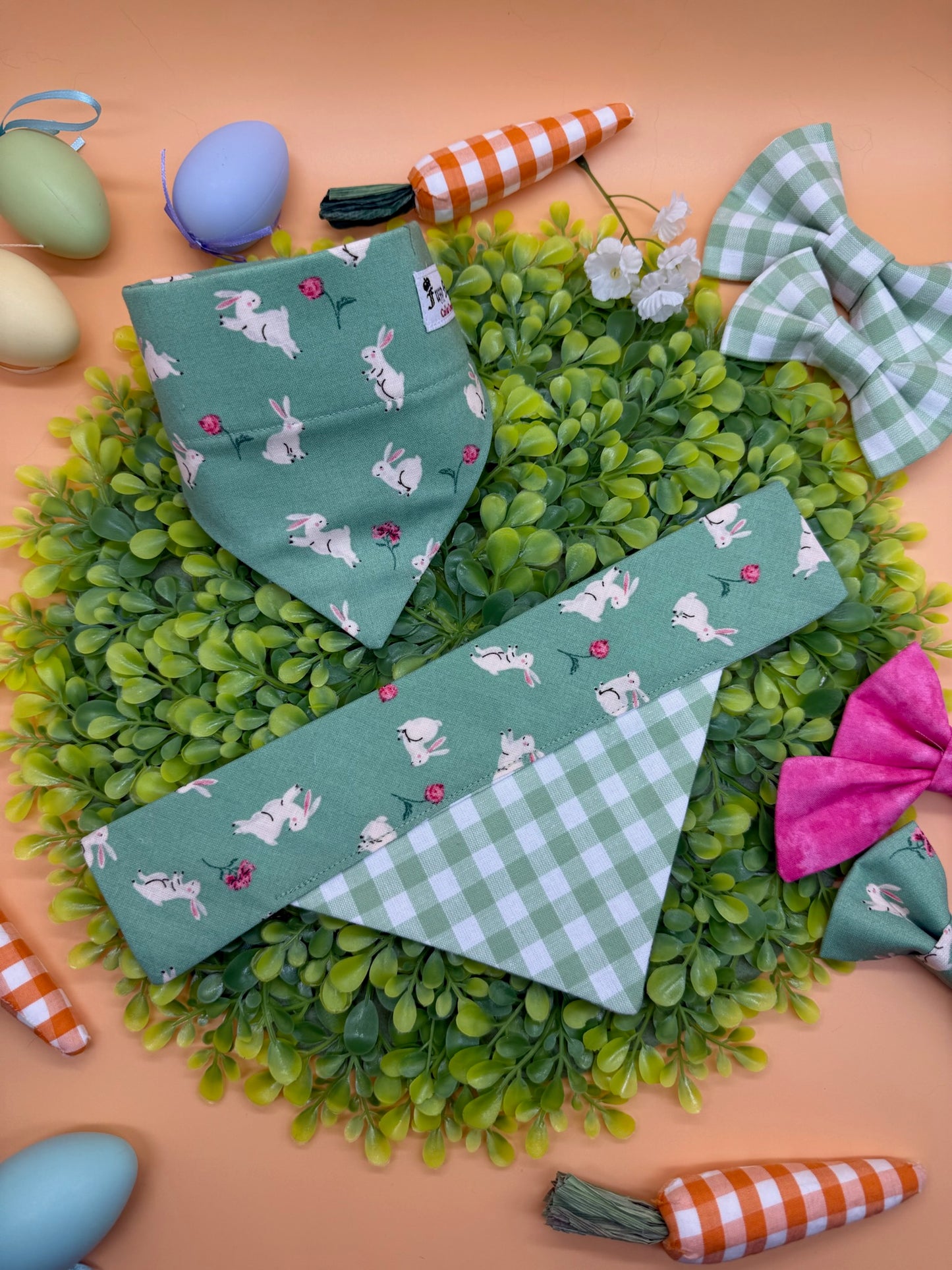 Baby Cottontail Slide-on Bandana