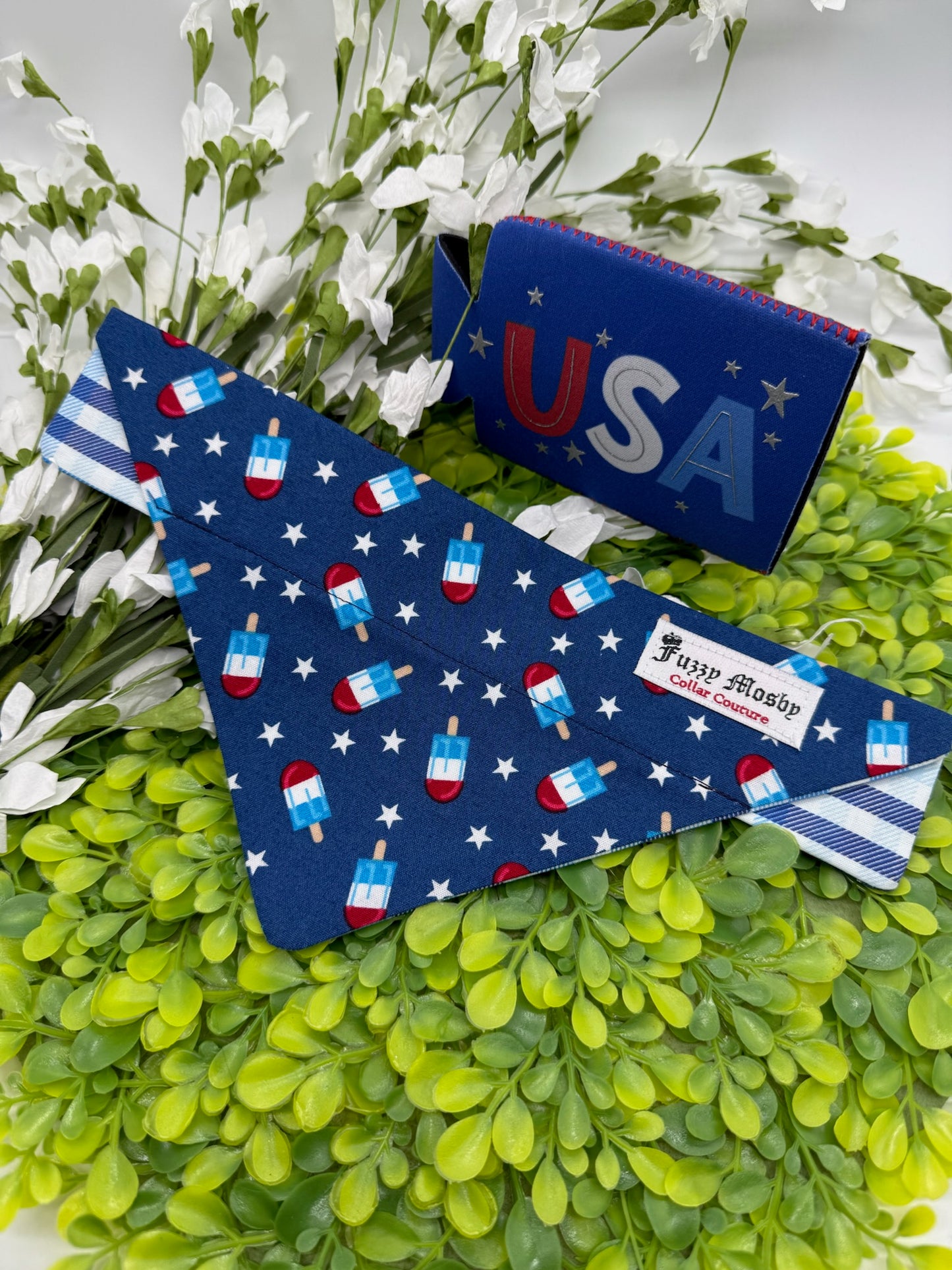 Happy 4 Pupsicles Slide-on Bandana