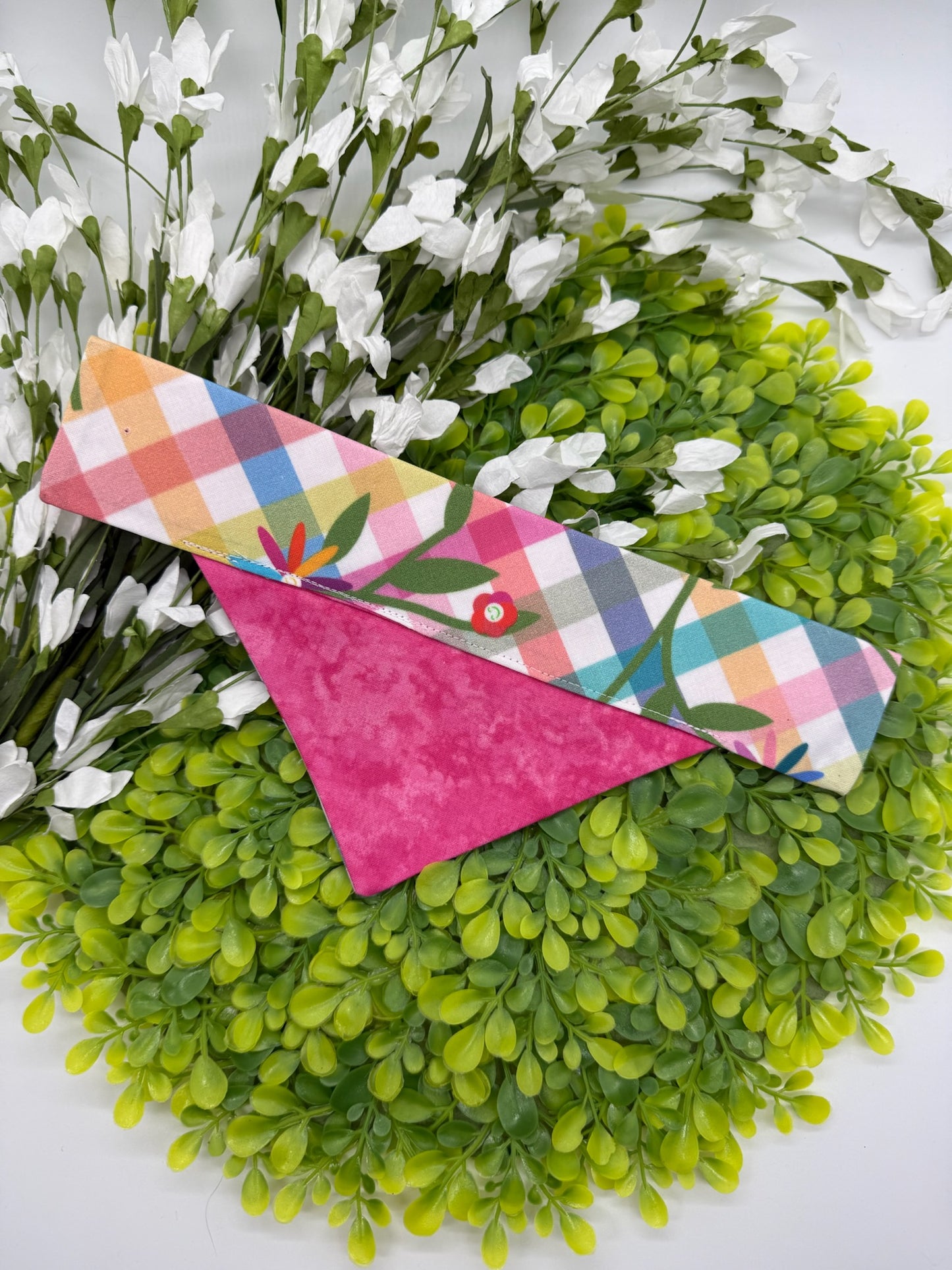Pink Swirl Slide-on Bow