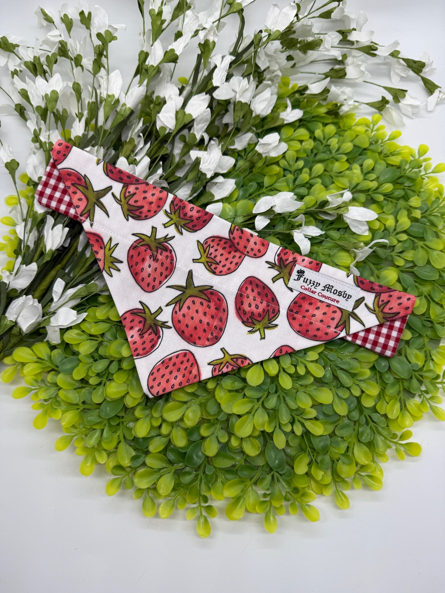Strawberry Shortcake Slide-on Bandana