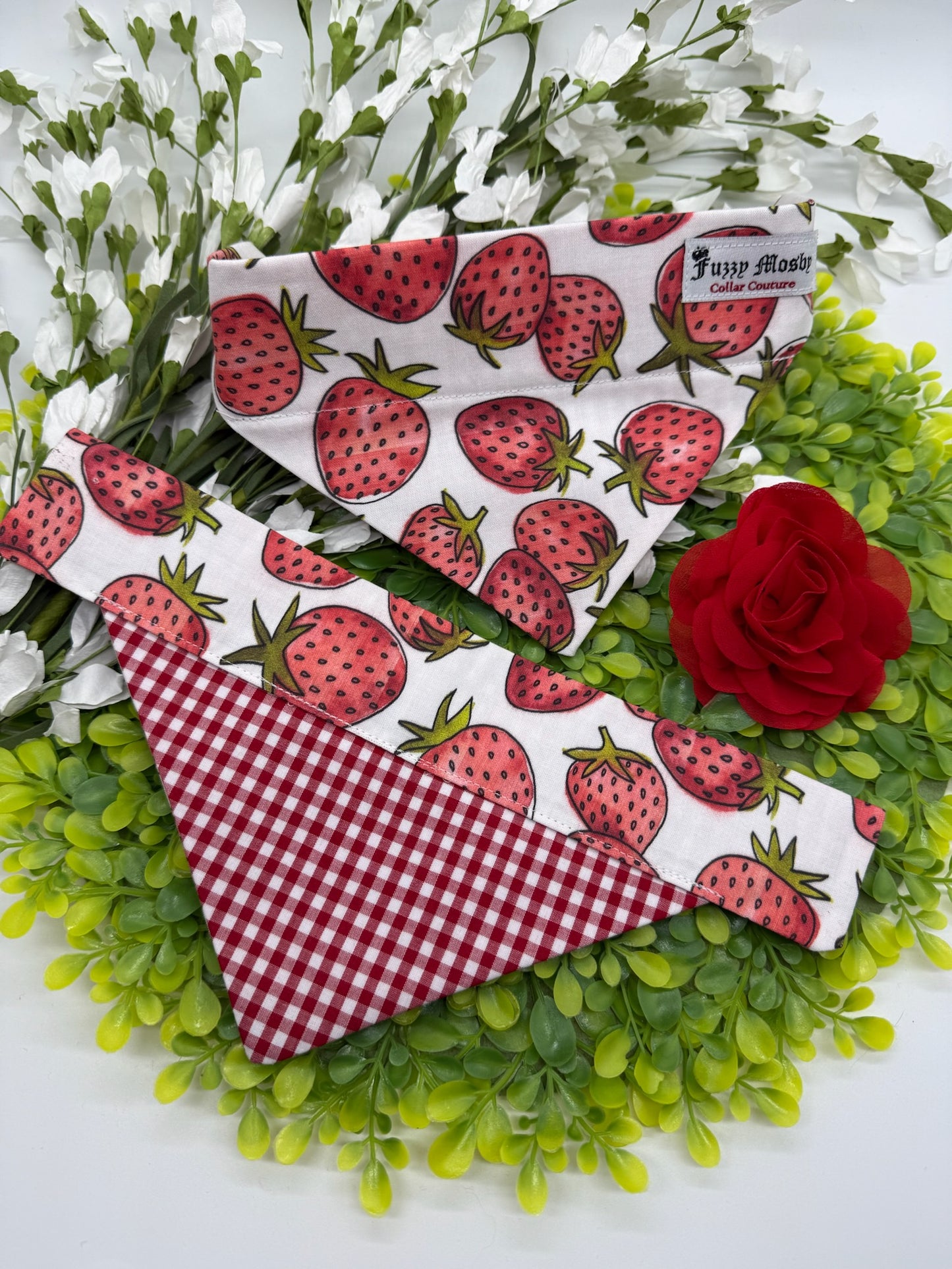 Strawberry Shortcake Slide-on Bandana