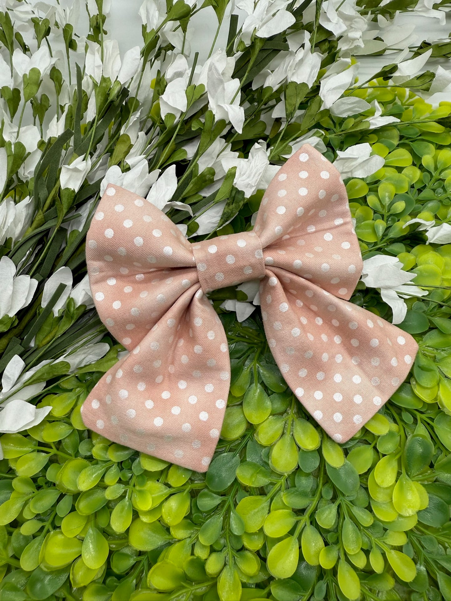 Spring Blossoms Slide-on Bow