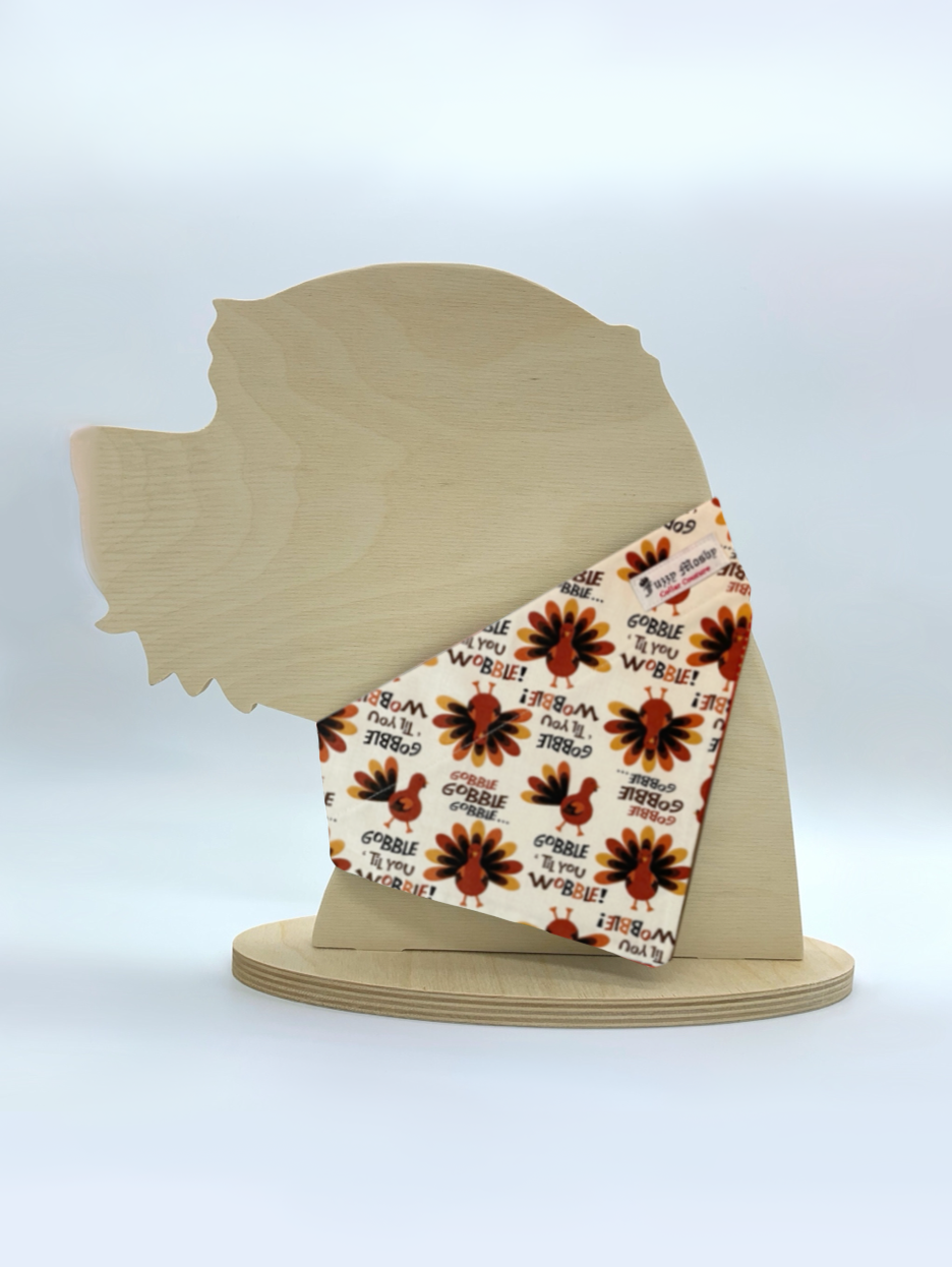 Gobble ‘Til You Wobble Slide-on Bandana