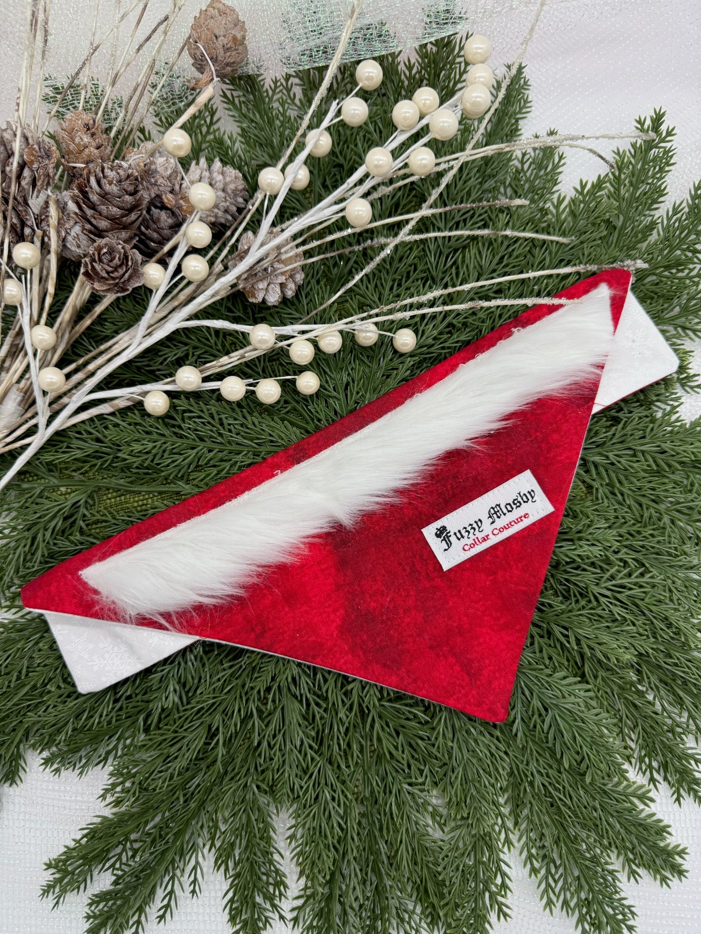 Santa Paws Slide-on Bandana