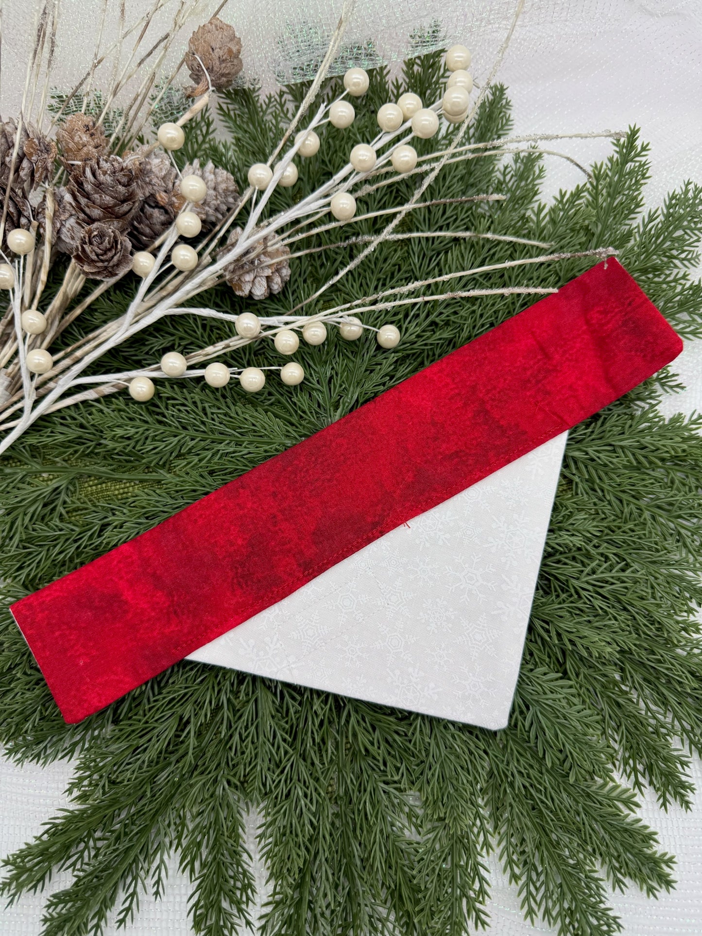 Santa Paws Slide-on Bandana