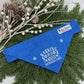 Barking in a Winter Wonderland Slide-on Bandana