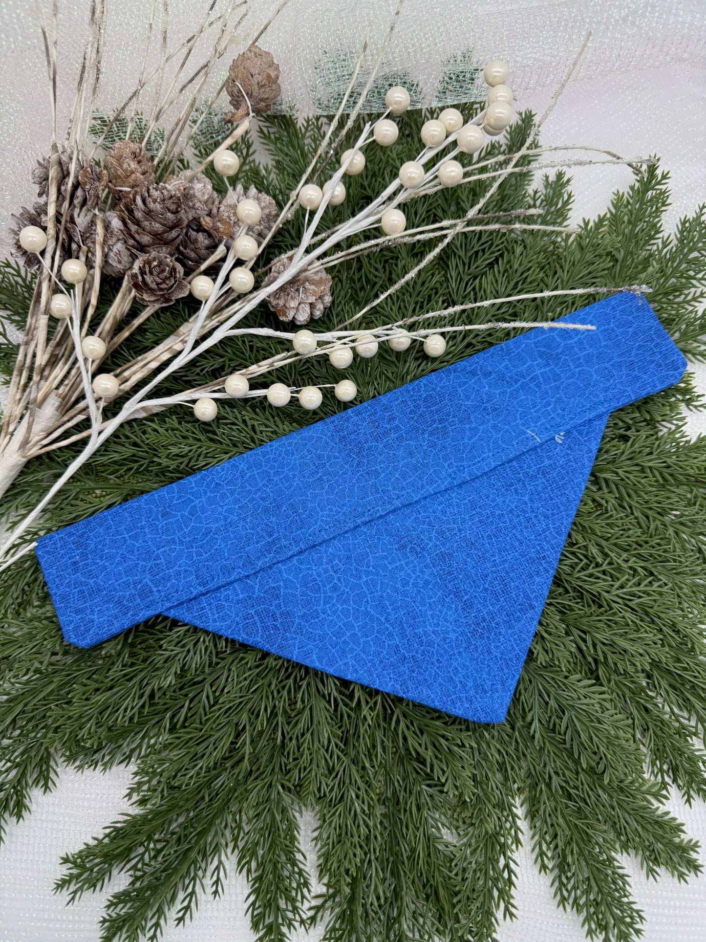 Barking in a Winter Wonderland Slide-on Bandana