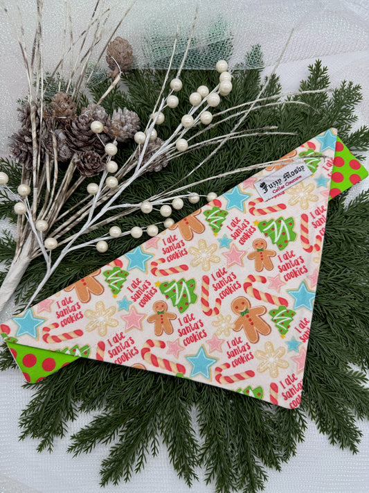 Santa’s Cookie Bandit Slide-on Bandana