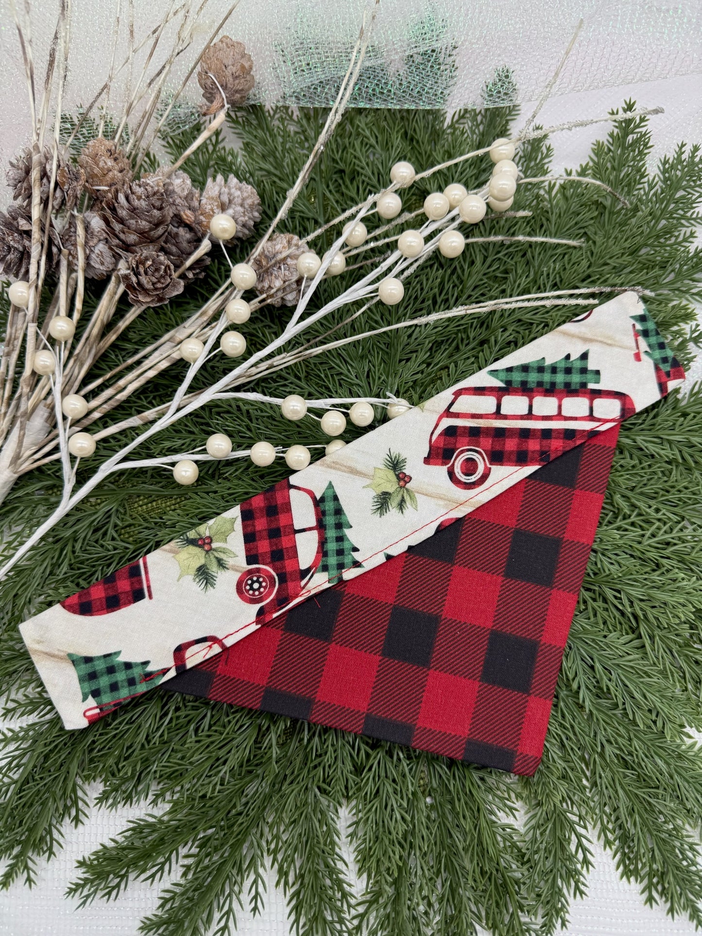 Country Christmas Slide-on Bandana