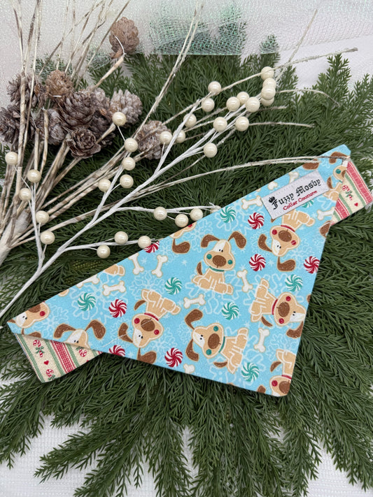 Merry Pupmas Slide-on Bandana