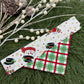 Vintage Snowman Slide-on Bandana