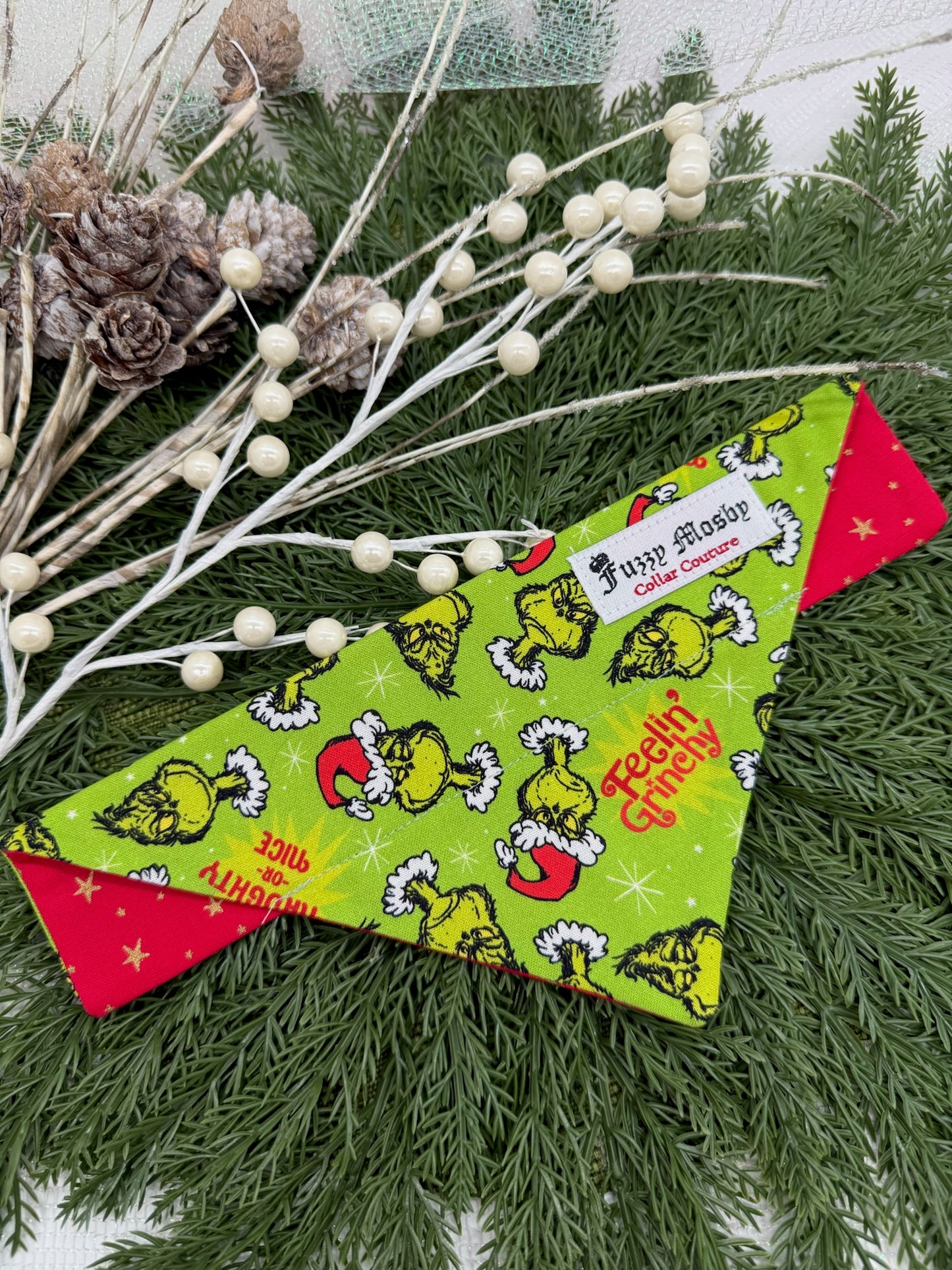 Feelin’ Grinchy Slide-on Bandana