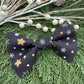 Silent Night Slide-on Bow Tie