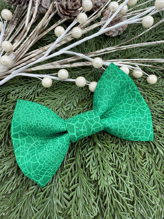 Santa’s Lil’ Helper Slide-on Bow Tie