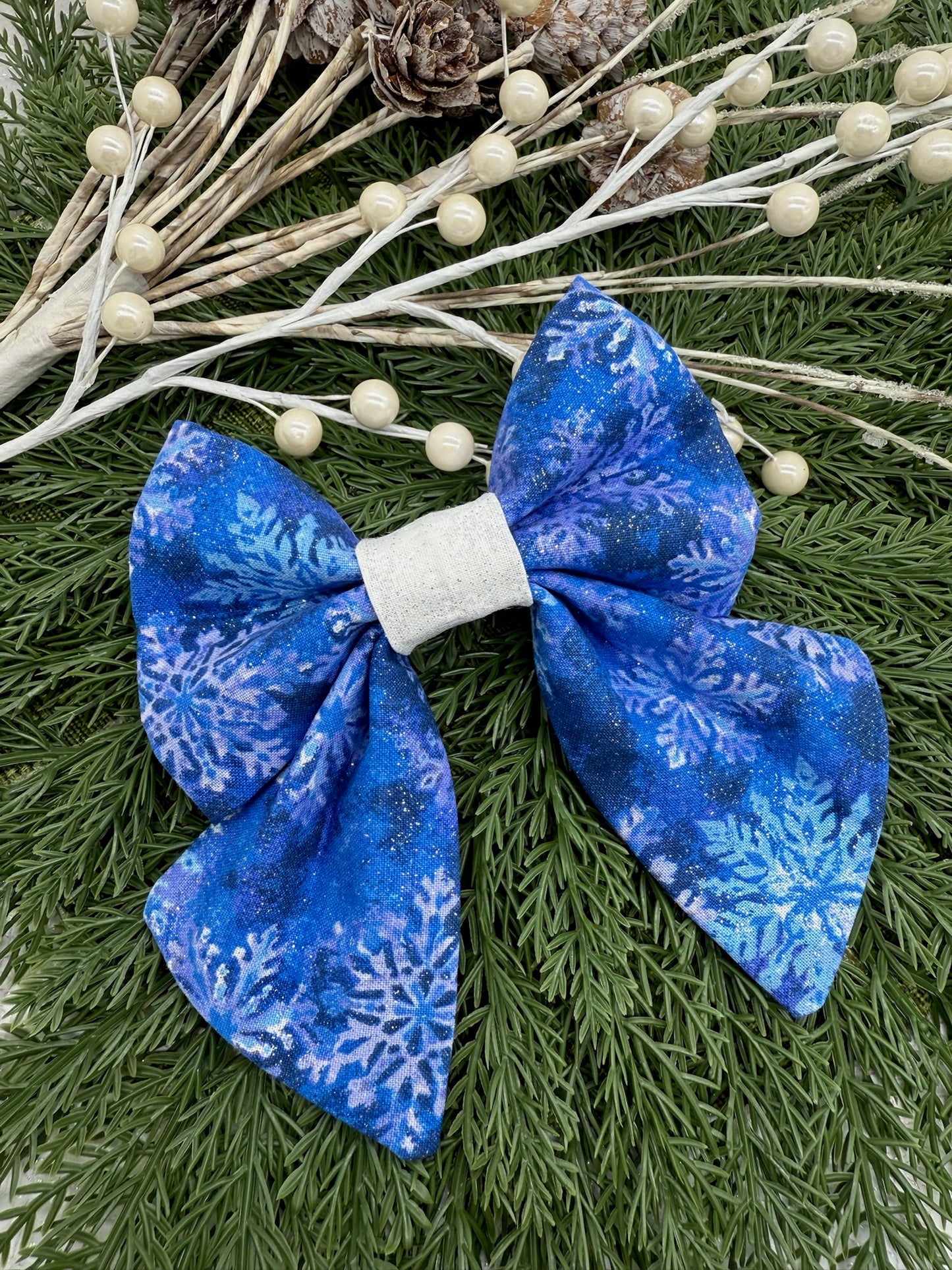 Let It Snow Slide-on Bow