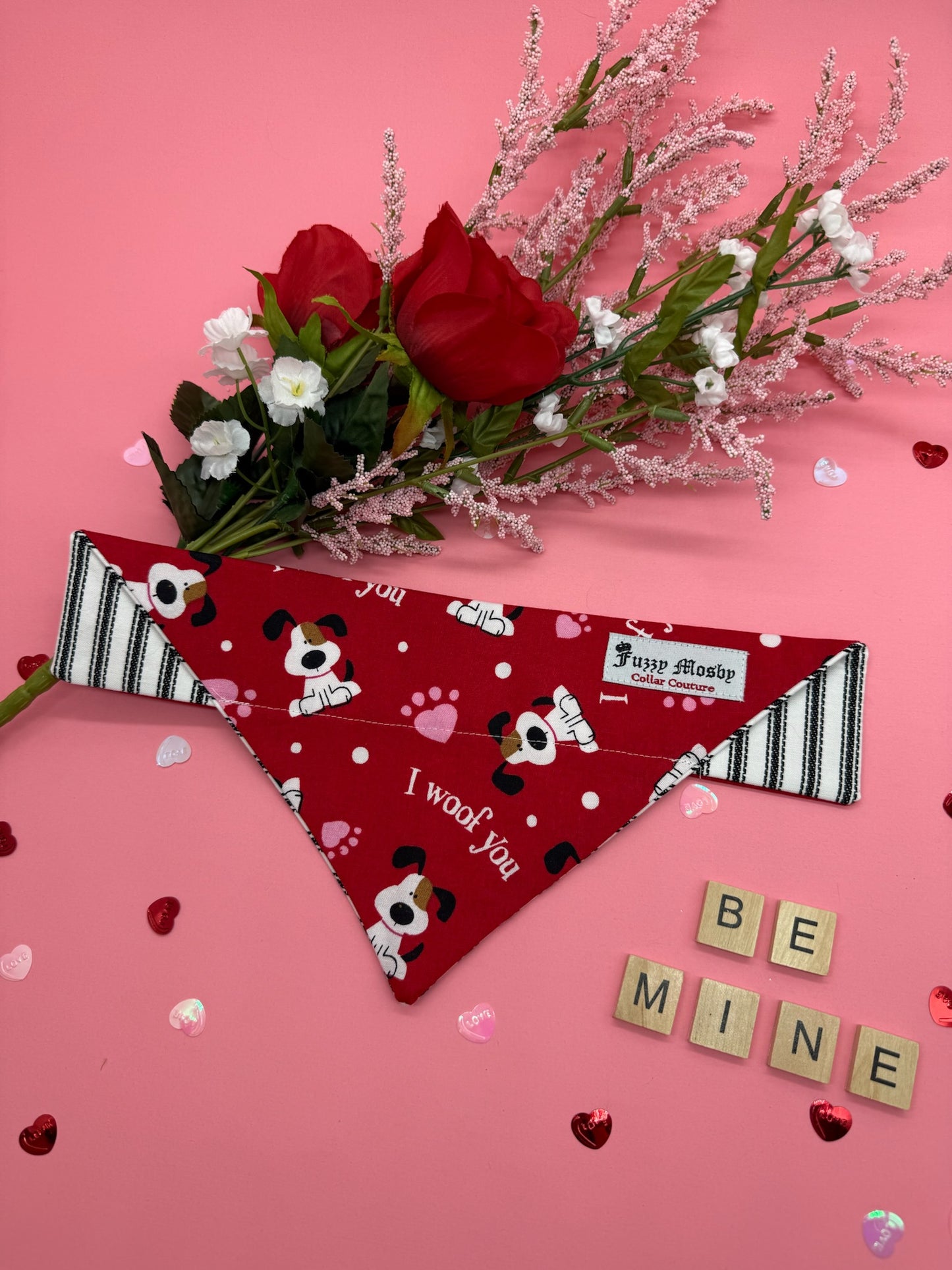 I Woof You Slide-on Bandana