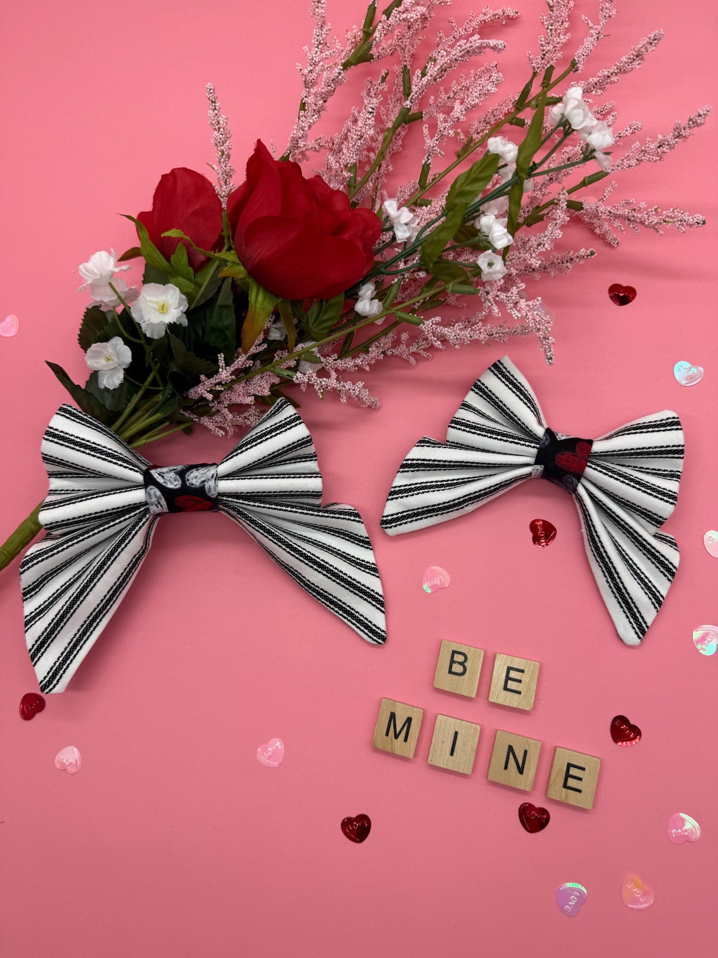 I Woof You Slide-on Bow