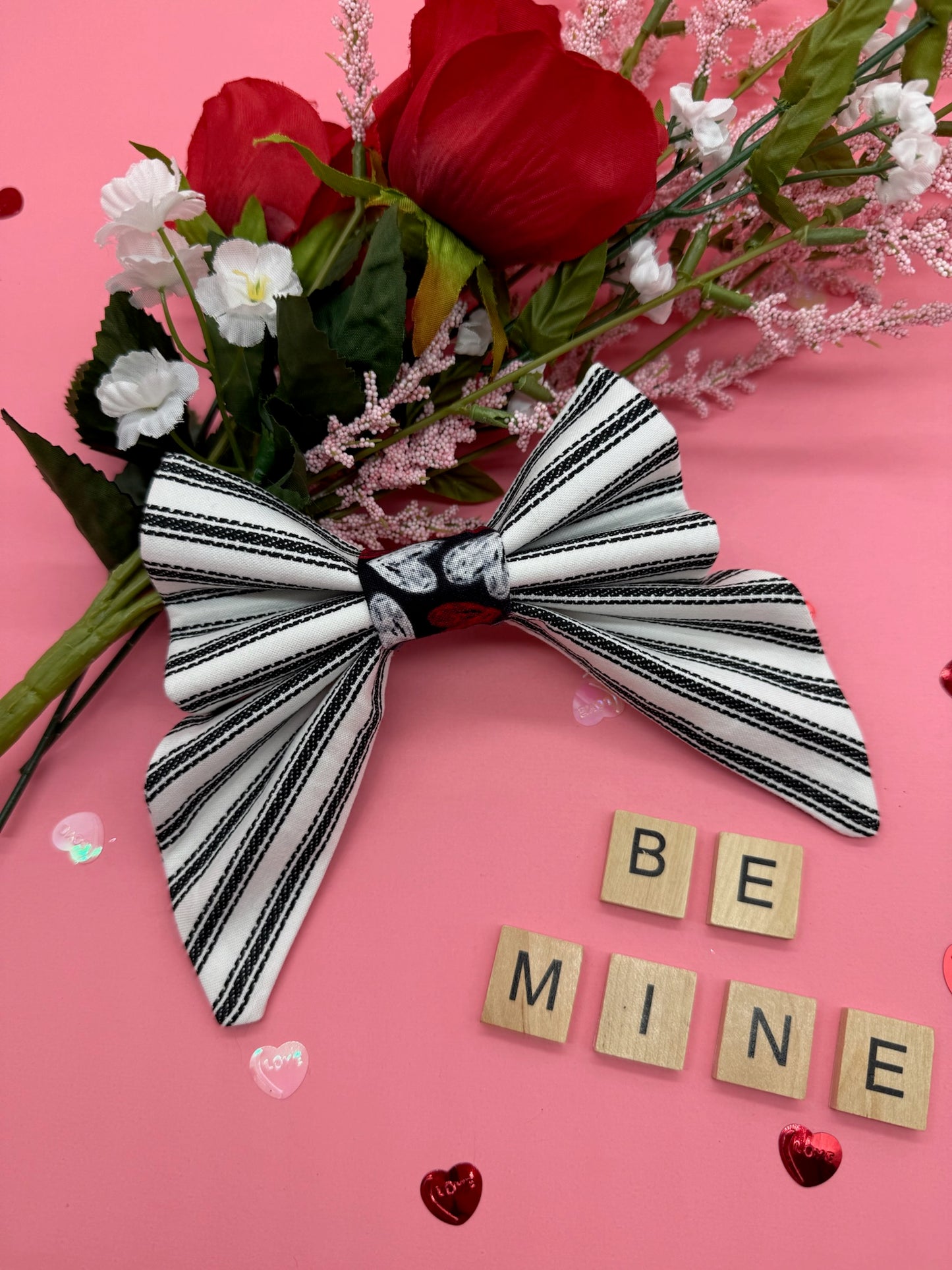 I Woof You Slide-on Bow