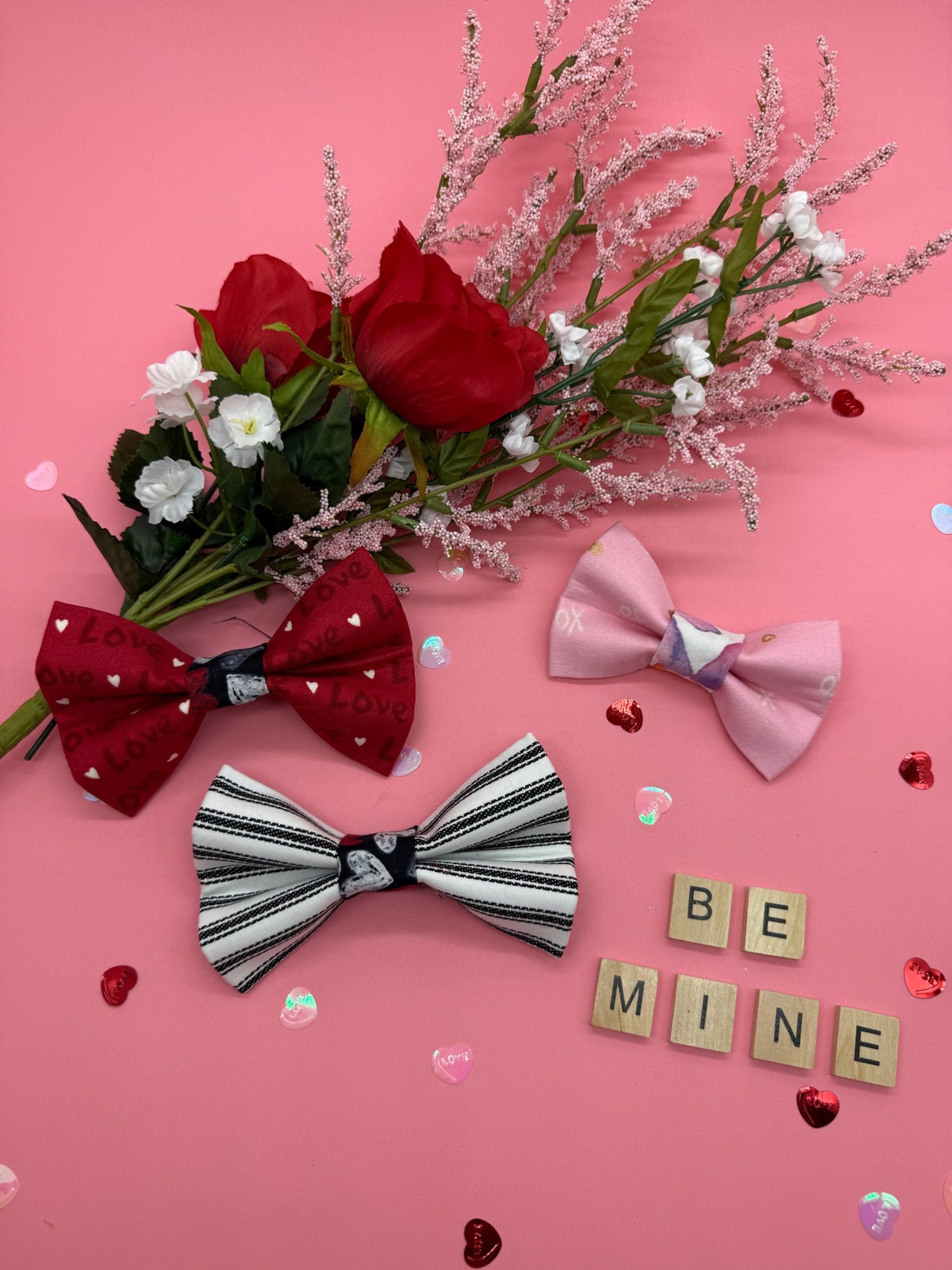 Be Mine Slide-on Bow Tie