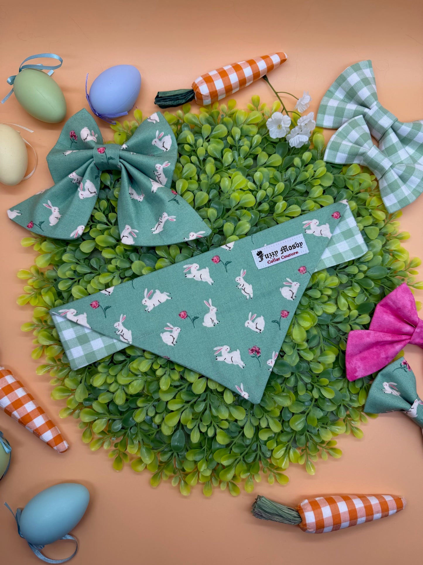 Baby Cottontail Slide-on Bandana