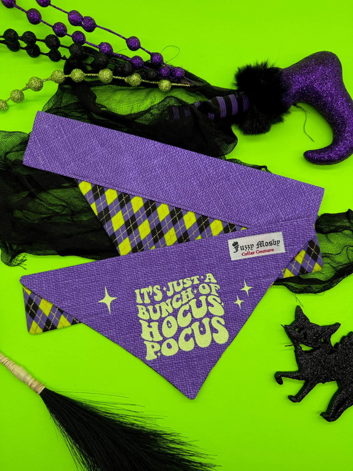 Just a Bunch of Hocus Pocus Slide-on Bandana