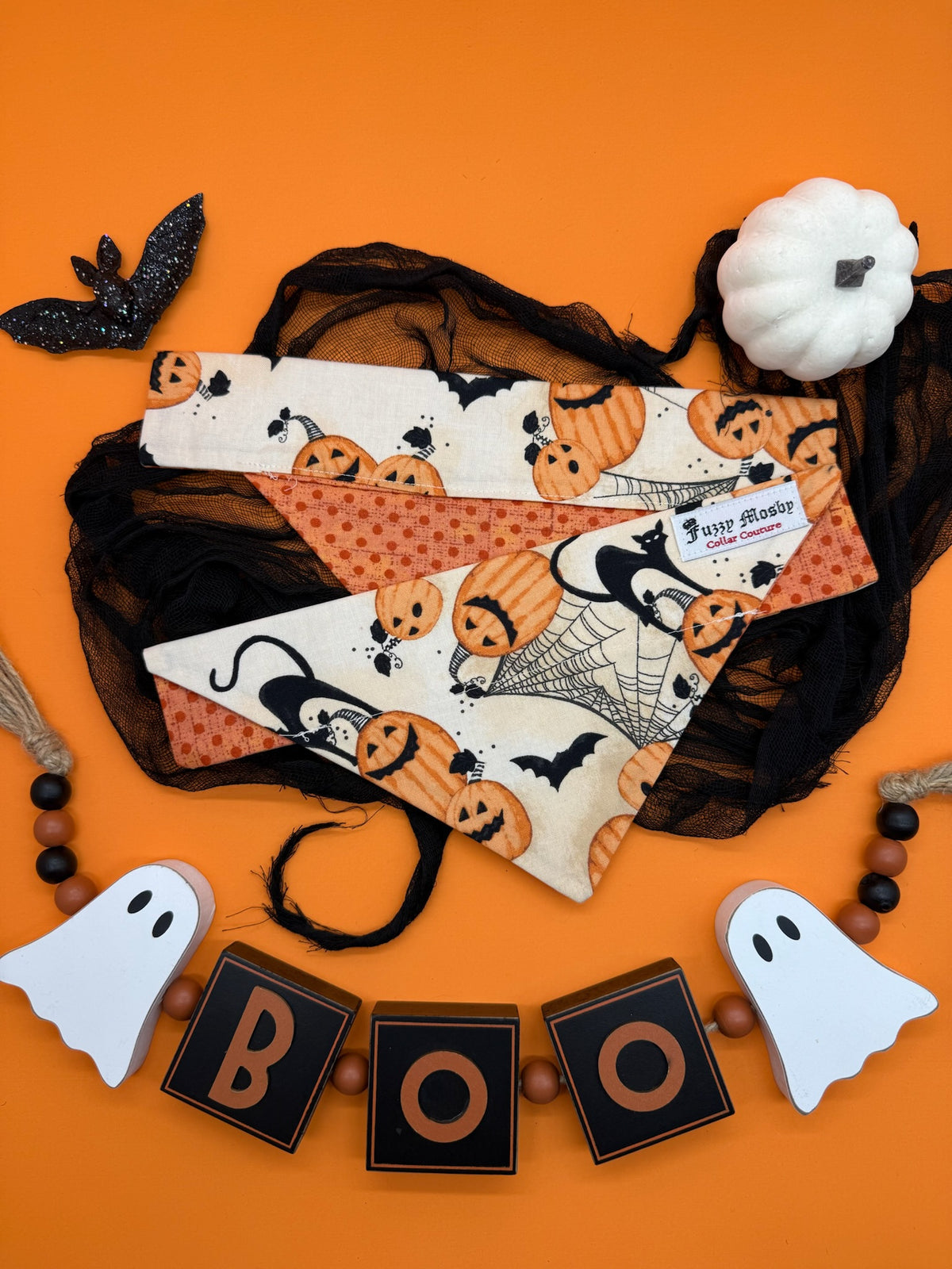Boo Crew Slide-on Bandana