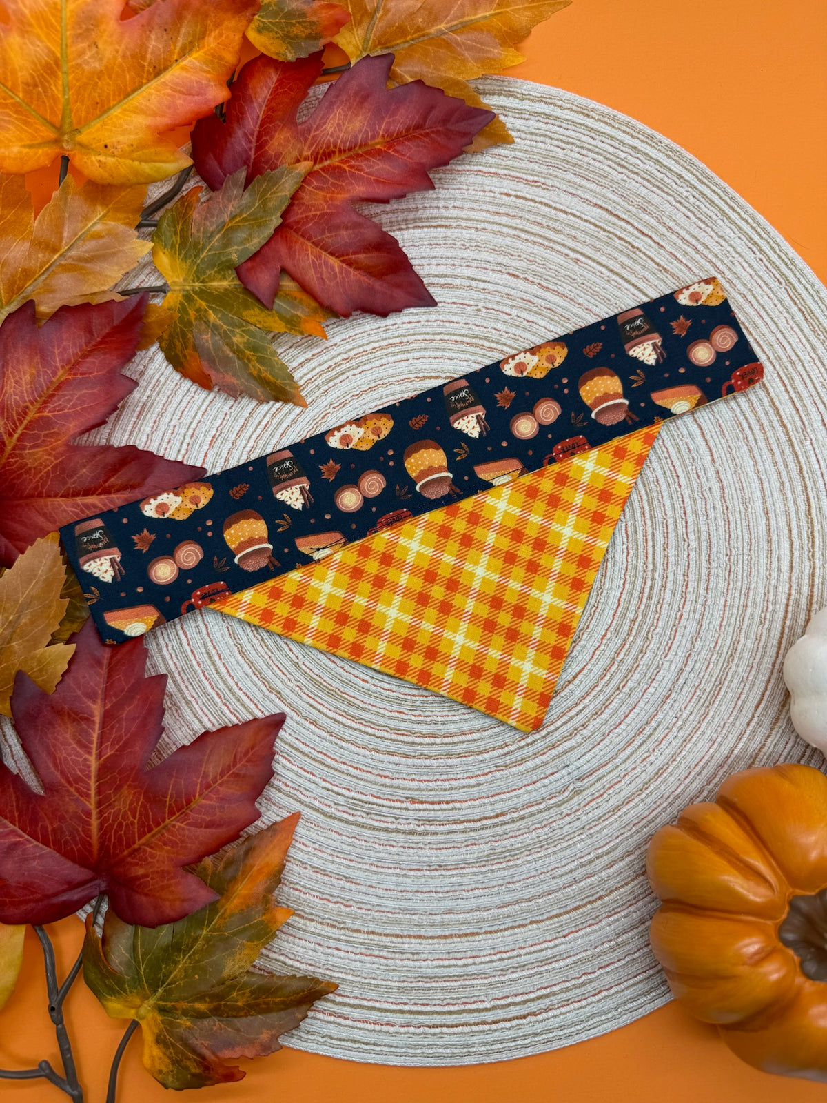 Pumpkin Spice & Everything Nice Slide-on Bandana
