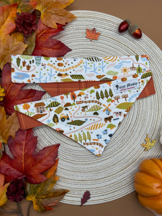 Barkin’ & Farmin’ Slide-on Bandana