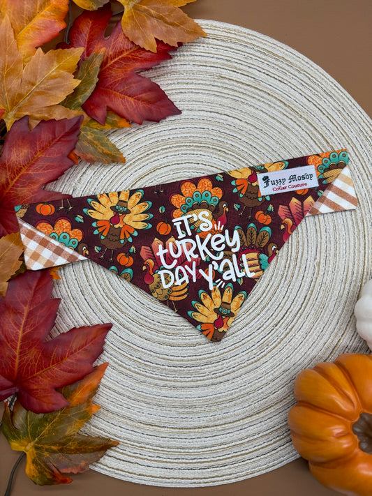 It’s Turkey Day, Y’all Slide-on Bandana