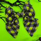 Hocus Pocus Plaid Slide-on Bow