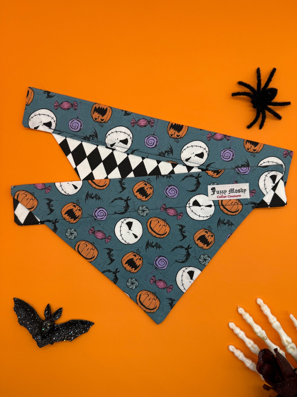 Pumpkin King Slide-on Bandana