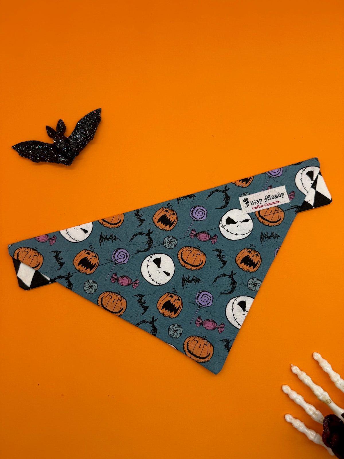 Pumpkin King Slide-on Bandana