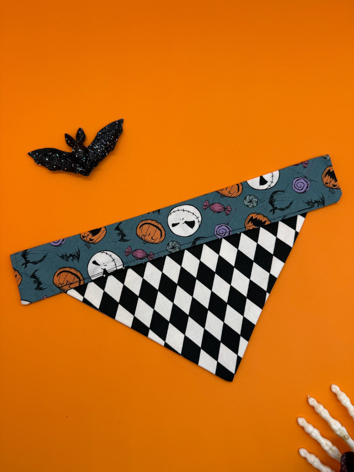 Pumpkin King Slide-on Bandana