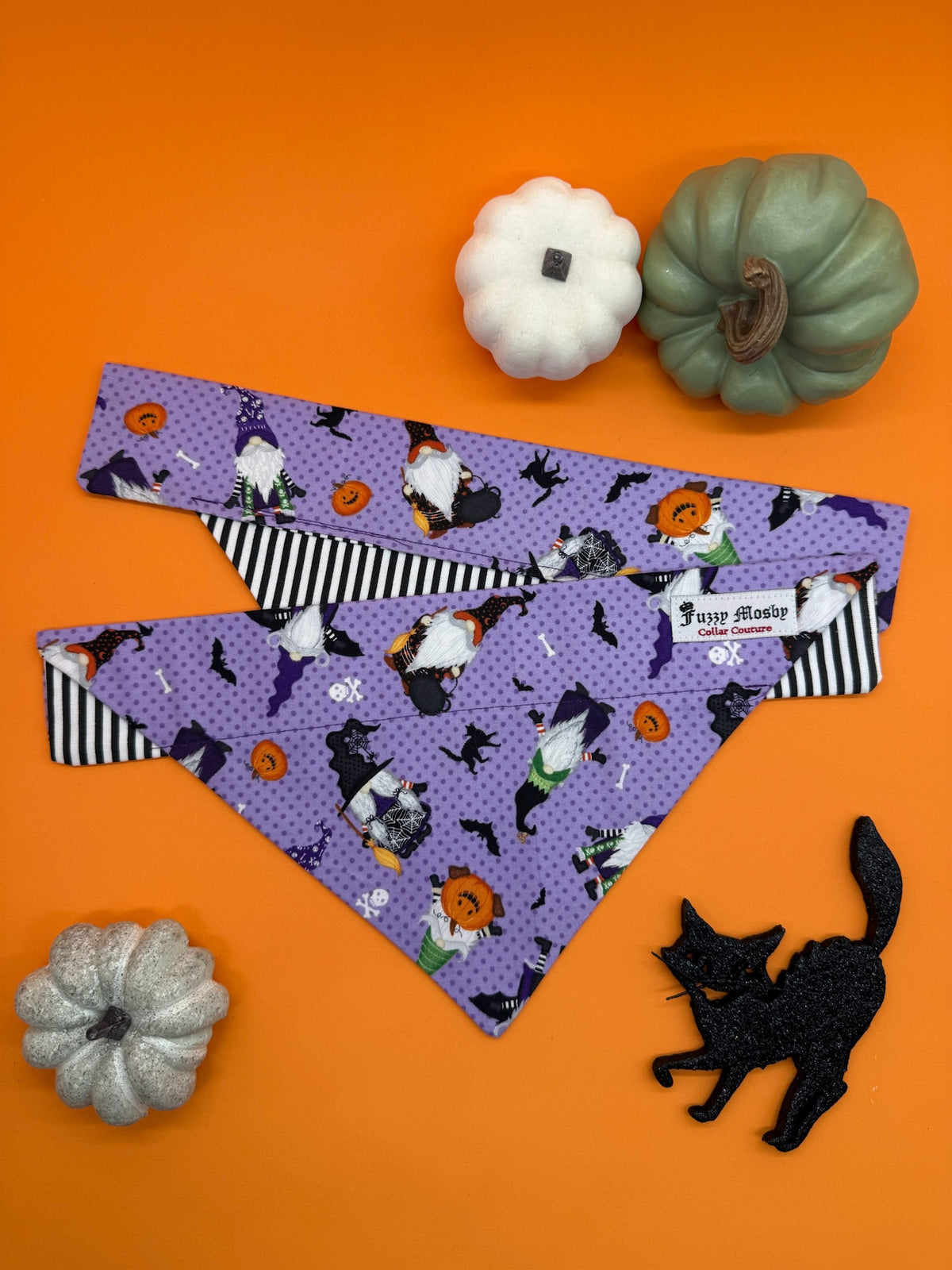 Halloween Gnomes Slide-on Bandana