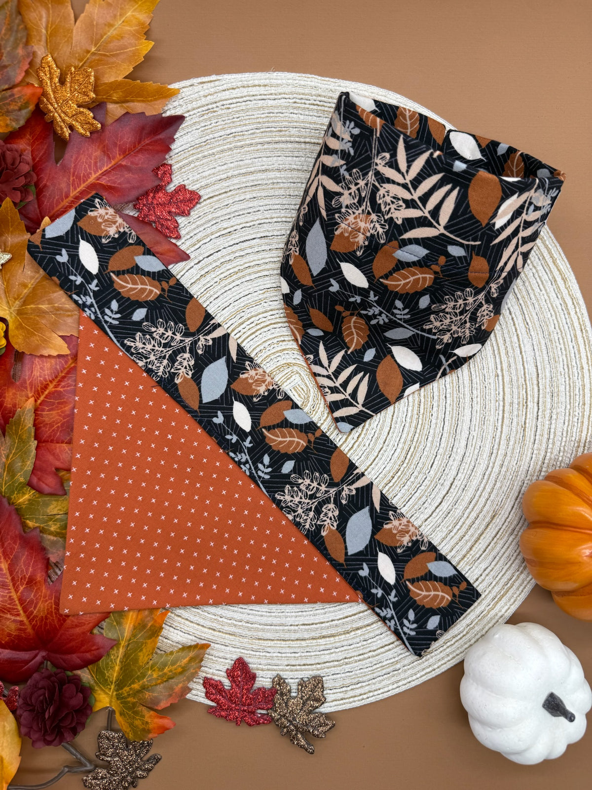 Autumn Sprigs Slide-on Bandana
