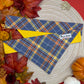 Sunny Autumn Plaid Slide-on Bandana