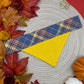 Sunny Autumn Plaid Slide-on Bandana