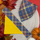 Sunny Autumn Plaid Slide-on Bandana