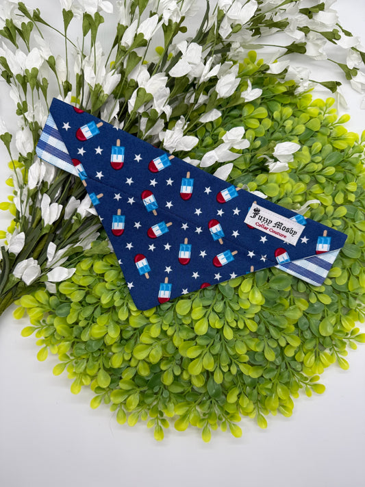 Happy 4 Pupsicles Slide-on Bandana