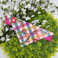 Floral Tartan Slide-on Bandana