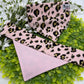 Pink Leopard Slide-on Bandana