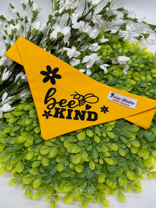 Bee Kind Slide-on Bandana