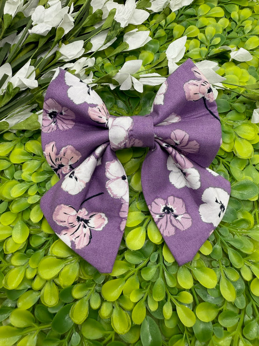 Lavender Haze Slide-on Bow