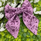 Lilac Slide-on Bow