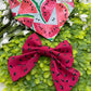 Sweet as a Melon Slide-on Bow