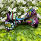 Multicolored Paisley Slide-on Bow-tie