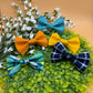 Tropical Fishies Slide-on Bow-tie